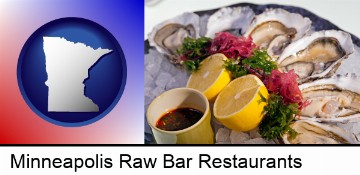 raw bar oysters in Minneapolis, MN